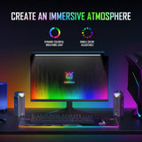 Onikuma Gaming ONIKUMA L1 RGB Computer Speaker, Portable Sound Box, Home Office Use with Clear Sound Black, view 3