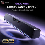 Onikuma Gaming ONIKUMA L13 All-Scenario Desktop Gaming Speaker: Virtual 7.1 Surround Sound, Four-Core Drivers, Wireless 5.4 + USB Dual-Mode Connection, view 2