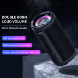 Onikuma Gaming ONIKUMA L20 RGB Outdoor Bluetooth Portable Speaqker, IPX7 Waterproof Dual Speakers for TV Home Theater PC Gaming, view 2
