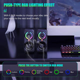 Onikuma Gaming ONIKUMA L6 Multimedia Gaming Speaker with BT5.0 and AUX Mode, view 5
