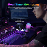 Onikuma Gaming ONIKUMA M930 Studio RGB Microphone with 48KHz Capture & Smart Monitoring, view 3