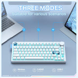 Onikuma Gaming ONIKUMA MT706 81-key Triple-Mode Mechanical Keyboard - 1ms Gasket Mount for Esports, view 6