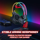 Onikuma Gaming ONIKUMA ST-3 Acrylic Head-mounted Gaming Headset Stand, view 3