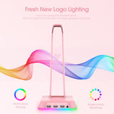 Onikuma Gaming ONIKUMA ST2 RGB Gaming Headphone Stand with 3 USB and 3.5mm AUX Ports, view 2