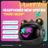 Onikuma Gaming ONIKUMA T20 TWS Gaming Headset with Charging Case, Cyberpunk Design Bluetooth Earphones, view 2
