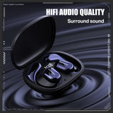 Onikuma Gaming ONIKUMA T209 OWS Bluetooth Earphone with Charging Case, Cyberpunk Design, view 2