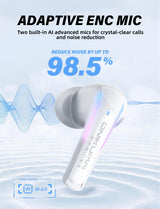 Onikuma Gaming ONIKUMA T27 2.4G Wireless Gaming Earbuds with ENC Mic, view 5