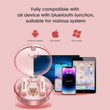 Onikuma Gaming ONIKUMA T301 TWS Cartoon Earphone Touch Control Wireless Bluetooth-compatible 5.3 Headset Sports Earbuds Gaming Headset Gamer With Mic, view 2