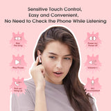Onikuma Gaming ONIKUMA T301 TWS Cartoon Earphone Touch Control Wireless Bluetooth-compatible 5.3 Headset Sports Earbuds Gaming Headset Gamer With Mic, view 3