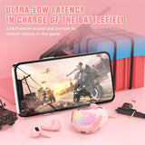 Onikuma Gaming ONIKUMA T35 Bluetooth 5.1 Gaming Earbuds 60ms Latency Active Noise Reduction Fast Charging Earphone, view 4