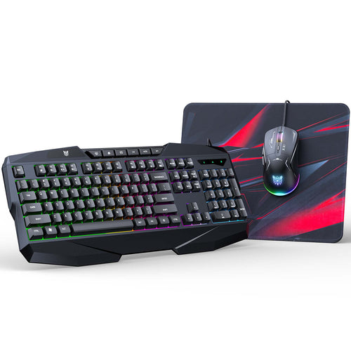 Onikuma Gaming ONIKUMA TZ3006 3 in 1 Gaming Combo -  G22 Keyboard / CW917 Mouse/ MP002 Mouse Pad