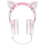 Onikuma Gaming ONIKUMA X10 Pink Cat Ears Stereo Noise Cancellation Gaming Headset, view 3