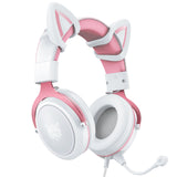 Onikuma Gaming ONIKUMA X10 Pink Cat Ears Stereo Noise Cancellation Gaming Headset, view 4