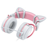 Onikuma Gaming ONIKUMA X10 Pink Cat Ears Stereo Noise Cancellation Gaming Headset, view 5