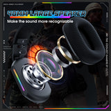 Onikuma Gaming ONIKUMA X12 RGB Gaming Headset – 40mm HD Sound, 360° Mic, Memory Foam Comfort, view 5