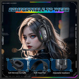 Onikuma Gaming ONIKUMA X12 RGB Gaming Headset – 40mm HD Sound, 360° Mic, Memory Foam Comfort, view 6