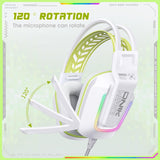 Onikuma Gaming ONIKUMA X13 RGB Gaming Headset - 50mm Drivers, 120° Adjustable Mic, Multi-Color Options, view 3