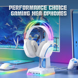 Onikuma Gaming ONIKUMA X22 USB + 3.5mm Cool RGB Dynamic Light Wired Gaming Headset with Mic, Cable 1.8m, view 2