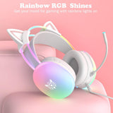 Onikuma Gaming ONIKUMA X25 Cat Ear  RGB Gaming Headset, view 3