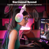 Onikuma Gaming ONIKUMA X25 Cat Ear  RGB Gaming Headset, view 4