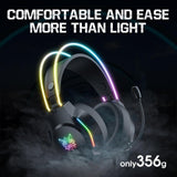 Onikuma Gaming ONIKUMA X26 Head-mounted Earphone RGB Light, Noise Reduction Wired Headphone, view 4