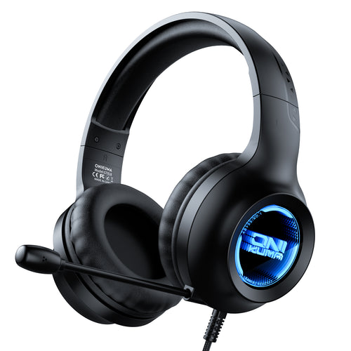 Onikuma Gaming ONIKUMA X36 Gaming Headset Abyss Flow Light Effect Comfortable to Wear Sound Recognition