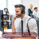 Onikuma Gaming ONIKUMA X37 Call Center Headset - HD Audio, Noise-Cancelling Mic, Comfortable Design, view 2