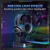 Onikuma Gaming ONIKUMA X88 RGB Gaming Headset - 50mm Drivers, 360° Rotatable Mic & Comfortable Earmuffs, view 2