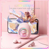Onikuma Gaming T302 Bluetooth Earphone - DIY Detachable Shells, RGB Lighting, Low-Latency Gaming & 5.3 Bluetooth, view 4