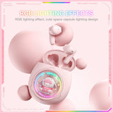Onikuma Gaming T302 Bluetooth Earphone - DIY Detachable Shells, RGB Lighting, Low-Latency Gaming & 5.3 Bluetooth, view 5