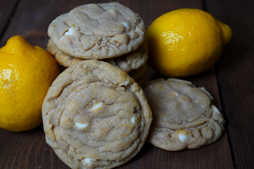 Lemon Cookies – Real Lemon Zest & White Chocolate | Operation Cookies