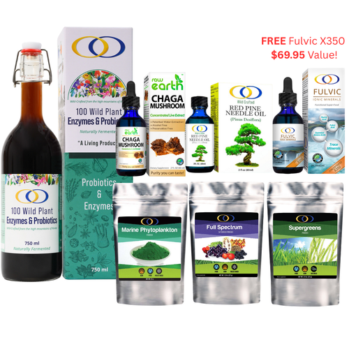 Optimally Organic Super Nutrition Kit- w/ FREE Bottle of Fulvic X350!!! - 60 Day Supply