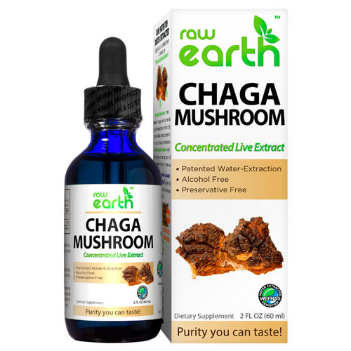 Optimally Organic Chaga Mushroom Extract 2oz