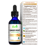 Optimally Organic Ginger Root Extract 2oz, view 3