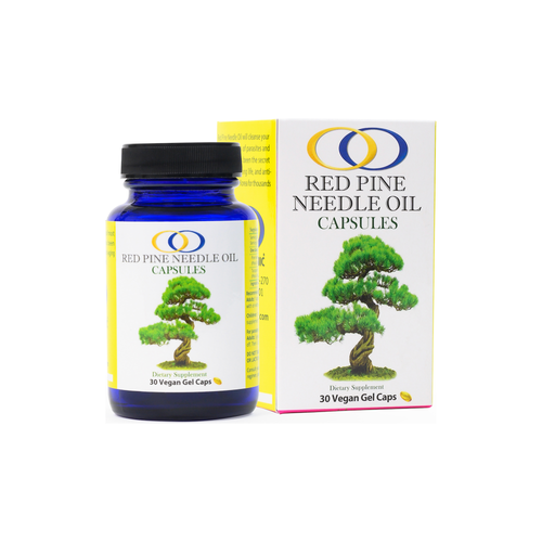 Optimally Organic Red Pine Needle Oil - Vegan Capsules (30)