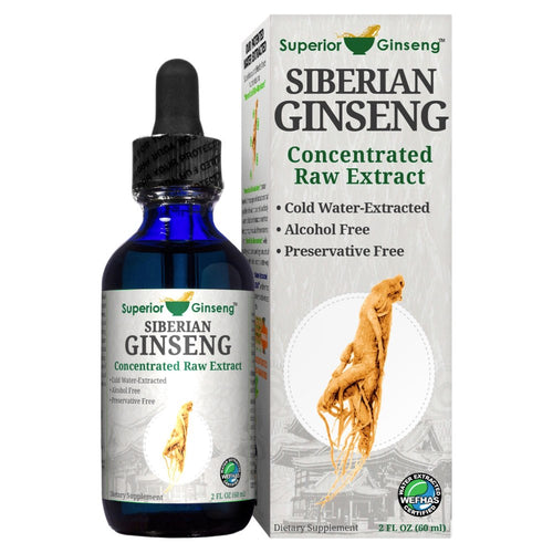 Optimally Organic Siberian Ginseng Extract 2oz