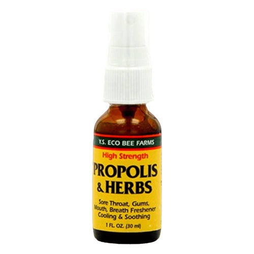 Optimally Organic Y.S. Eco Bee Farms Propolis & Herbs Tincture Spray