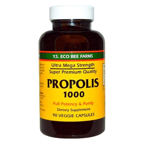 Optimally Organic YS Eco Bee Farms Bee Propolis Capsules