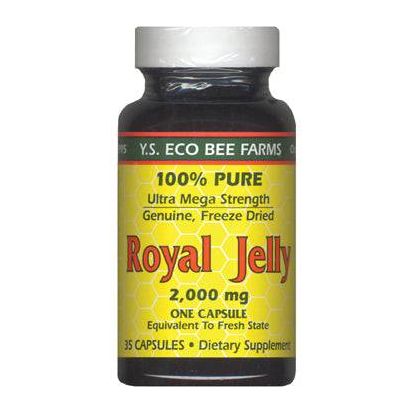 Optimally Organic YS Eco Bee Farms Royal Jelly Capsules