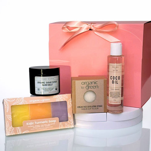 Organic to Green Bath Gift Set