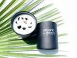 Organic to Green Black Hematite - Sandalwood Lavender CANDLE, view 3