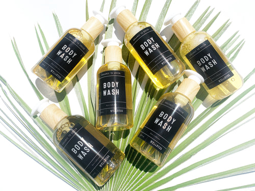 Organic to Green Body Wash - Wholesale Rain Collection - Case of 12