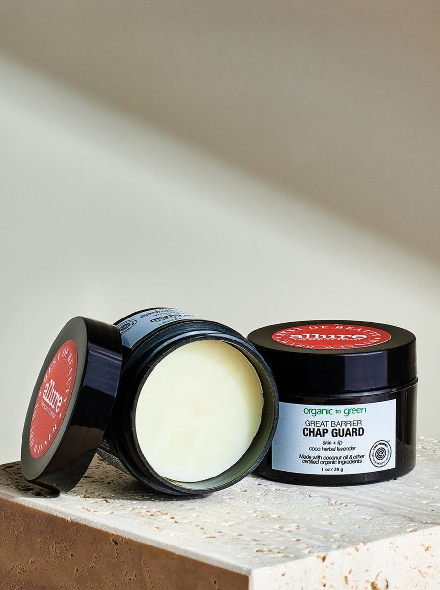 Organic to Green Chap Guard - Healing and Protects Moisturizer - GREAT BARRIER for skin + lip