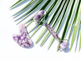 Organic to Green Crystal Roller + Gua Sha Set - Skin Detox - Amethyst, view 3