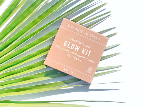 Organic to Green COSMOS Certified Day Glow Kit - Illuminating + Highlighting Palette