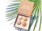 Organic to Green COSMOS Certified Day Glow Kit - Illuminating + Highlighting Palette, view 2