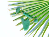 Organic to Green Crystal Roller + Gua Sha Set - Skin Detox - Green Aventurine, view 3