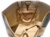 Organic to Green Designer Vegan Leather Cruelty Free Tote - Tan, view 2