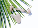 Organic to Green Crystal Roller + Gua Sha Set - Skin Detox - Rose Quartz, view 3