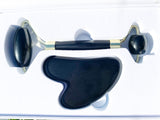 Organic to Green Crystal Roller + Gua Sha Set - Skin Detox - Obsidian, view 4